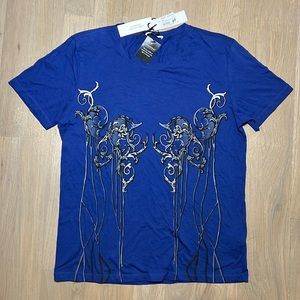 NWT Blue Versace collection T-shirt